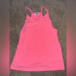BUCKETLIST Vibrant Pink Camisole style Romper small